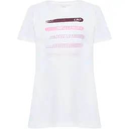 Футболка CMP Women's T-Shirt in Organic Cotton M White (1097-33F7766-A001 40)