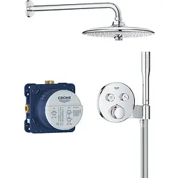 Душова система прихованого монтажу Grohe Grohtherm Smartcontrol з Euphoria 260 34867000, Хром