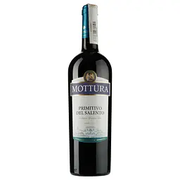 Уцінка. Вино Mottura Vini Primitivo del Salento IGT червоне сухе 11-14.5% 0.75 л