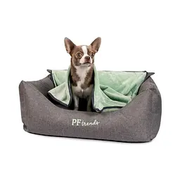 Лежак Pet Fashion Prime, 66x52x24, сірий із зеленим - мініатюра 3