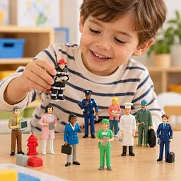 Набір фігурок Miniland Професії Professions, 11 шт. (27388) - мініатюра 7