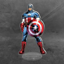 Акрилова колекційна фігурка Marvel Капітан Америка 15 cм - мініатюра 2