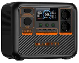 Зарядна станція Bluetti AC70P 864Wh 1000W - мініатюра 2