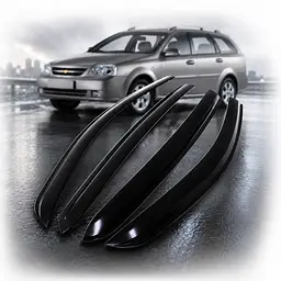 Дефлектори вікон ветровики для Chevrolet Lacetti 2004-2013 Wagon 4 шт (Auto Clover) AC A129 - мініатюра 2