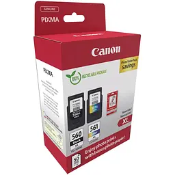 Картридж Canon PG-560/CL-561 XL BK+Color + Photo Paper, Value Pack (3712C008) - мініатюра 2