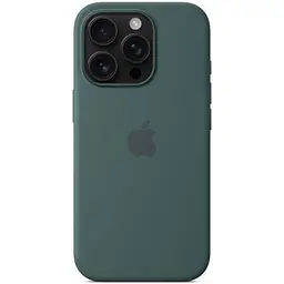 Силіконовий чохол CasePro Silicone Case with MagSafe Lake Green для iPhone 16 Pro - мініатюра 4