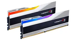 Модуль пам`ятi DDR5 2x32GB/6400 G.Skill Trident Z5 RGB Silver (F5-6400J3239G32GX2-TZ5RS) - мініатюра 3