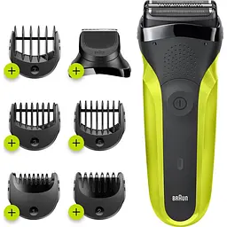 Електробритва чоловіча Braun Series 3 300s Чорний