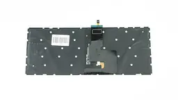 Клавіатура для ноутбука LENOVO (IdeaPad: V330-14) rus, black, без фрейма, підсвічування клавіш(оригінал)