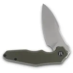 Ніж Hightron Mini Ventura, D2, G10, зелений, сталевий stonewash клинок (HK05GRNS) - мініатюра 4