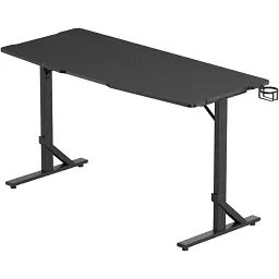 Комп'ютерний ігровий стіл GamePro GD212B Black [148343] - мініатюра 2