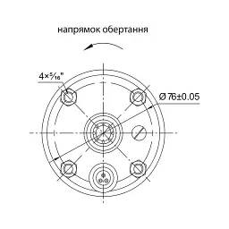 Насос відцентровий свердловинний 2.2кВт H 232(180)м Q 55(33)л/хв Ø102мм DONGYIN 4SDm2/33 (777127) - мініатюра 7