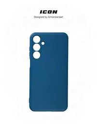 Чехол ArmorStandart ICON для Samsung M35 5G (M356) Camera cover Blue (ARM77973) - мініатюра 3