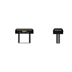 Апаратний ключ Yubico Yubikey 5C Nano USB Type-C (683071) - мініатюра 3