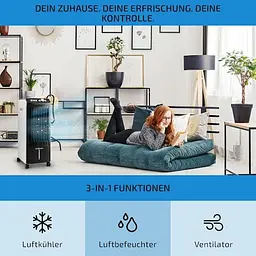 Охолоджувач повітря OneConcept MCH-1 3-в-1 (10029739) - мініатюра 5