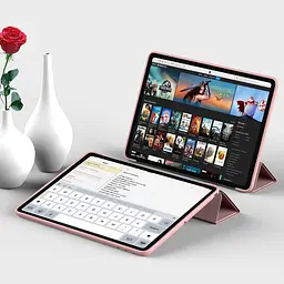 Чохол-книжка BeCover Tri Fold Soft TPU Silicone для Apple iPad Air (4/5) 2020/2022 10.9 Розовий (711133) - мініатюра 3