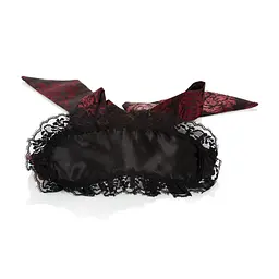 Маска на очі Scandal Eye Mask 127 см чорний з червоним - мініатюра 6