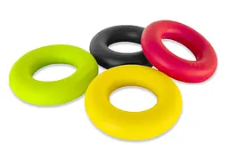 Еспандер кистьовий кільце EasyFit Ring 32 кг чорний - мініатюра 4