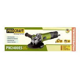Кутова шліфувальна машина Procraft PW2400ES 1350 Вт, 125 мм - мініатюра 6