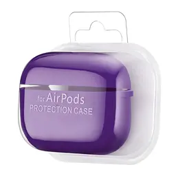 Чохол Silicone Case 2,5mm with microfiber for AirPods Pro Purple - мініатюра 2