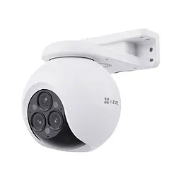 IP PTZ-відеокамера з WiFi 4Mp+4Mp+4Mp Ezviz H80f Multi (CS-H890f) f=2.8mm+6mm+12mm ІЧ+LED, з мікрофоном (99-00024376)
