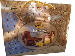 Подарунковий набір шоколадних цукерок Kamila Magnific Gusto Gold 300 г (3904647890864)
