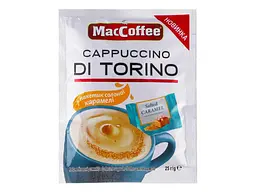 Напій кавовий MаcCoffeе 25г Напій кавовий Cappuccino Di TORINO солона карамель (20шт)