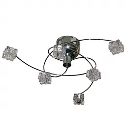 Люстра стельова Brille галогенна G4 20W CH (BR 01 101C/6)