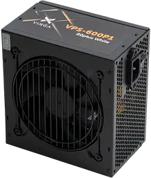 Блок живлення Vinga 600W 80+ Black (VPS-600P1)
