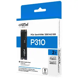 Накопичувач SSD M.2 2280 500GB P310 Micron (CT500P310SSD8) - мініатюра 2