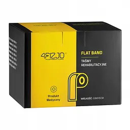 Стрічка-еспандер 4FIZJO Flat Band для спорту та реабілітації 30 м 9-11 кг 4FJ0104 (P-5907739311191) - мініатюра 3