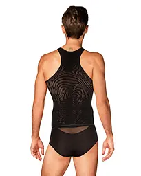 Майка чоловіча Obsessive T103 S/M/L чорний - мініатюра 2