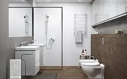 Тумба для ванної кімнати Cersanit Cet В04 з умивальником Moduo Slim 60 см Білий UN509-042 30412 - мініатюра 5