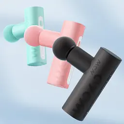 Ударний масажер для тіла Xiaomi WOLONOW Massage Gun Lite (FGMN-R-35) Black - мініатюра 2