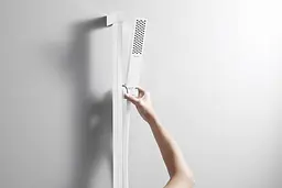 Душовий гарнітур Hansgrohe Pulsify E EcoSmart+ зі штангою 65 см matt white 24371700 - мініатюра 3