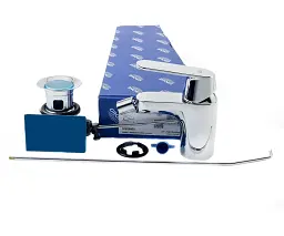 Змішувач для біде Grohe Eurosmart Cosmopolitan з донним клапаном Хром 30412 - мініатюра 7