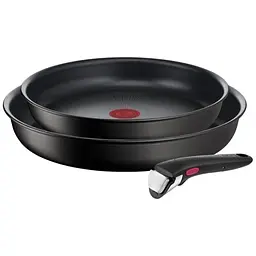 Tefal Набір посуду Ingenio Easy Cook & Clean 3 предмети, 22 см, 26 см, змінна ручка