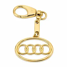 Брелок з жовтого золота Audi (Ауді) (з9004)
