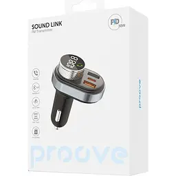 FM-трансмітер Proove FM Launcher Sound Link 30W Type-C+USB Black (FMSL30110001) [138404] - мініатюра 5