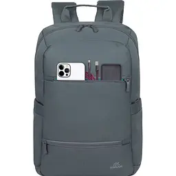 Рюкзак для ноутбука RivaCase 15.6" 8265 Dark Grey - мініатюра 8