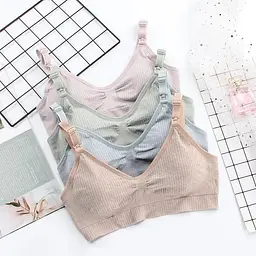 Бюстгальтер топ без кісточки для вагітних та годування розмір 85BC Mothercare 2033 Темно-сірий - мініатюра 5