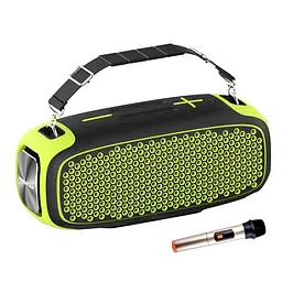Бездротова акумуляторна Bluetooth 5.0 колонка Bass Boost бумбокс 55W TWS AUX/TF/USB IPX6 Hopestar A30 PRO