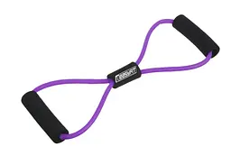 Еспандер EasyFit вісімка трубчастий фіолетовий (EF-3947-V) - мініатюра 1