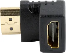 Перехідник Cablexpert HDMI-HDMI з'єднувач 90 градусів (A-HDMI90-FML) - мініатюра 2