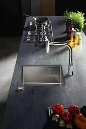 Кухонна мийка Hansgrohe S71 S711-F450 stainless steel 43301800 - мініатюра 2