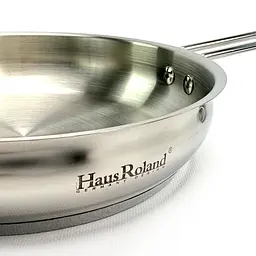 Набір посуду Haus Roland HR160-1, 9 предметів із неіржавкої сталі 1,8/3,1/3,6/5,4/2,3 л. Сріблястий (HR160-1) - мініатюра 2