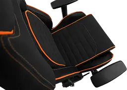 Геймерське крісло GT Racer чорне з помаранчевим (X-2569 Black/Orange) - мініатюра 11