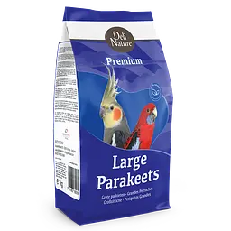 Корм для середніх папуг Deli Nature Premium Large Parakeets Делі Натюр повнораціонний 1 кг