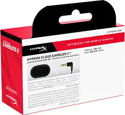 Навушники HyperX Cloud Earbuds II Black (70N24AA) - мініатюра 8