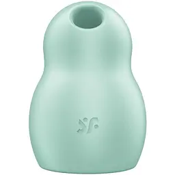 Вакуумний кліторальний стимулятор з вібрацією Satisfyer Pro To Go 1 м'ятний